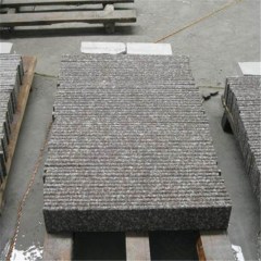 Vibrant rose granite wall skirting